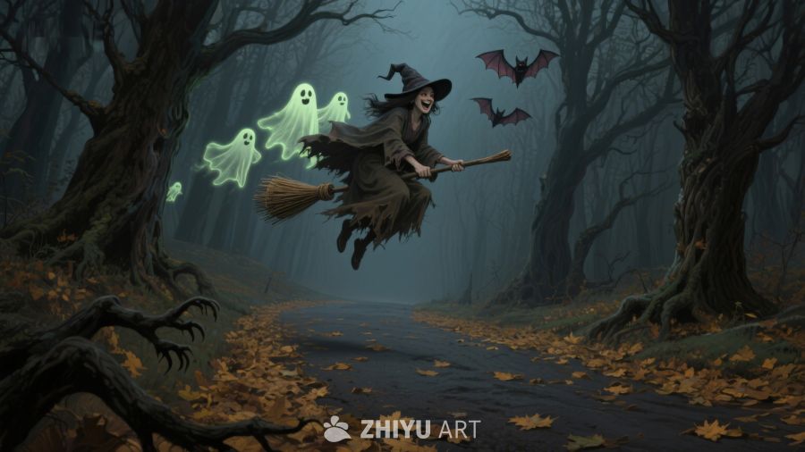 巫师夜行，幽灵相伴