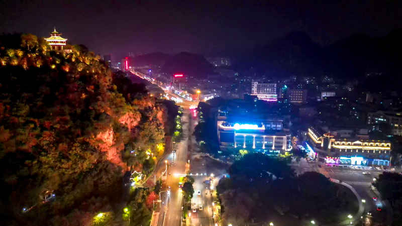 柳州夜景灯光