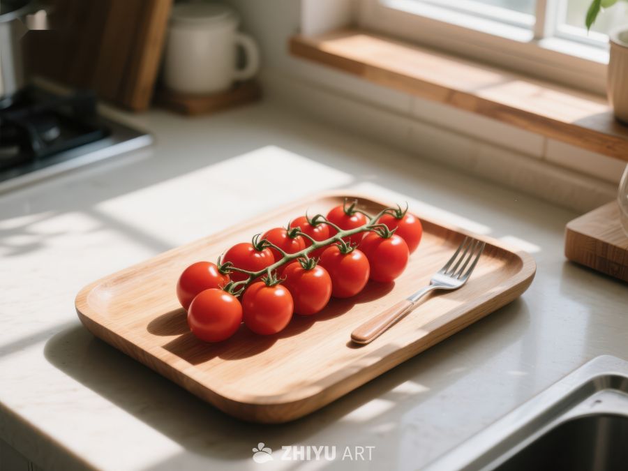 阳光下的樱桃番茄 557