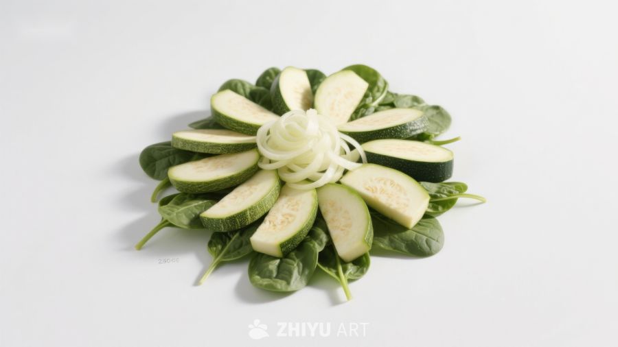 蔬菜拼盘艺术摆盘