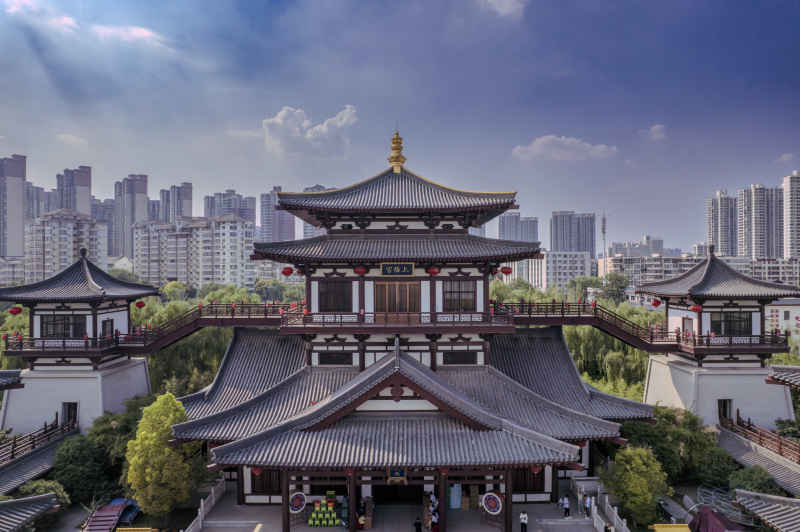 航拍洛阳-洛阳上阳宫