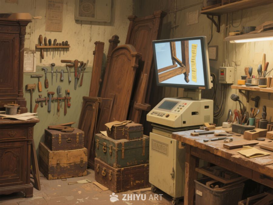 复古工作坊中的现代科技 42