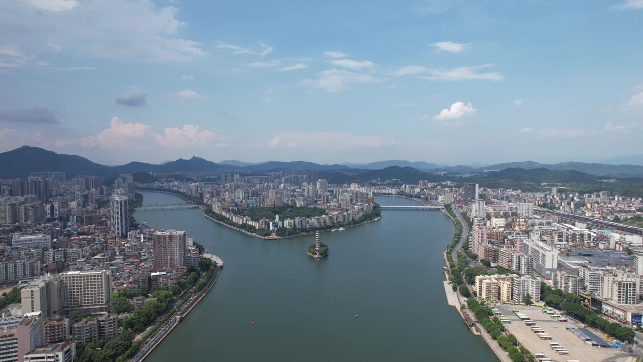 航拍广东韶关