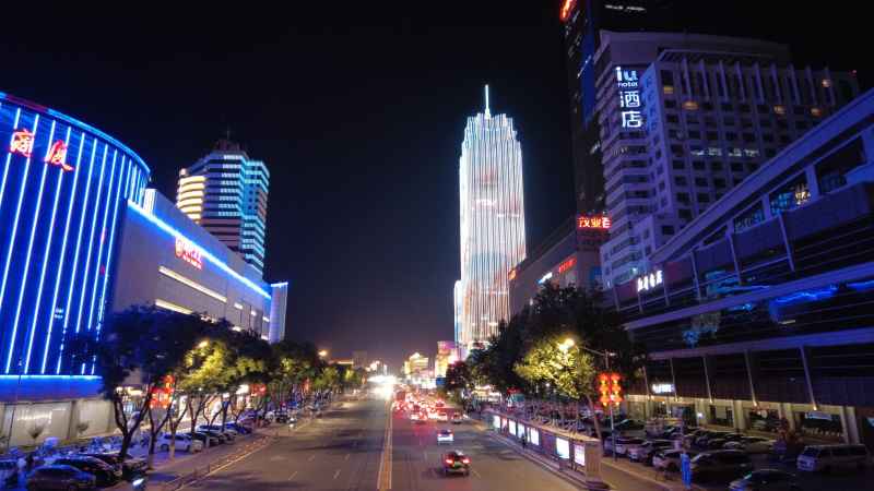 保定中华南大街夜景