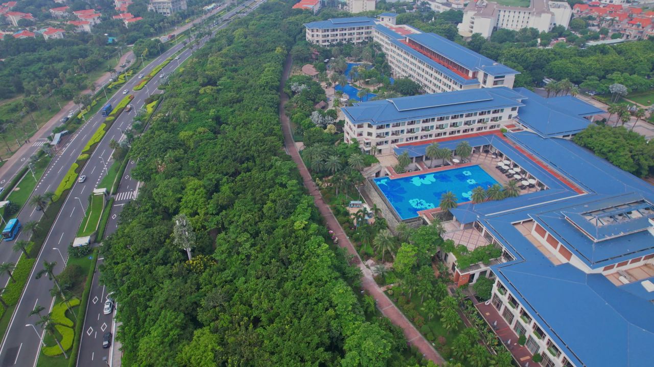 航拍厦门海悦山庄 1