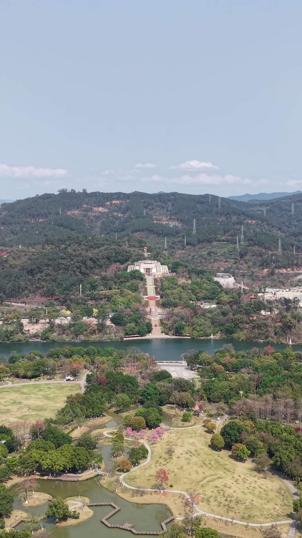 山湖公园全景