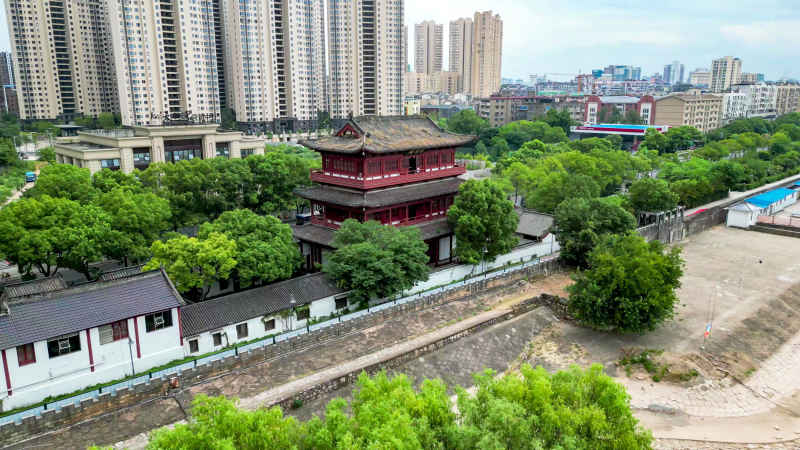 江西九江城市风光旅游景区航拍摄影图 6