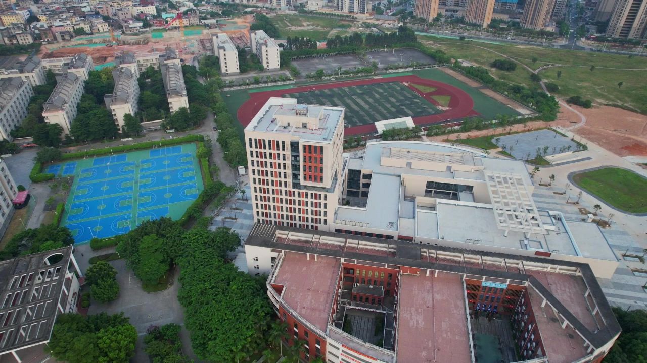 航拍厦门软件学院景观 9