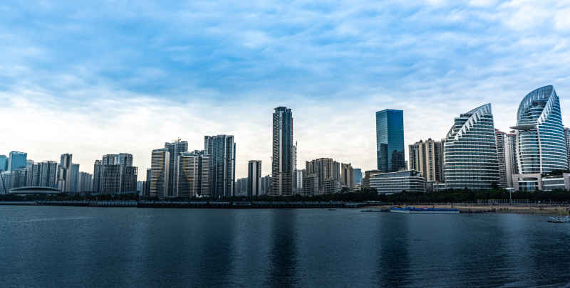 海岸楼房