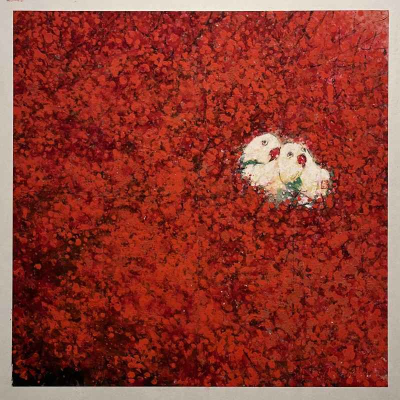 展厅油画