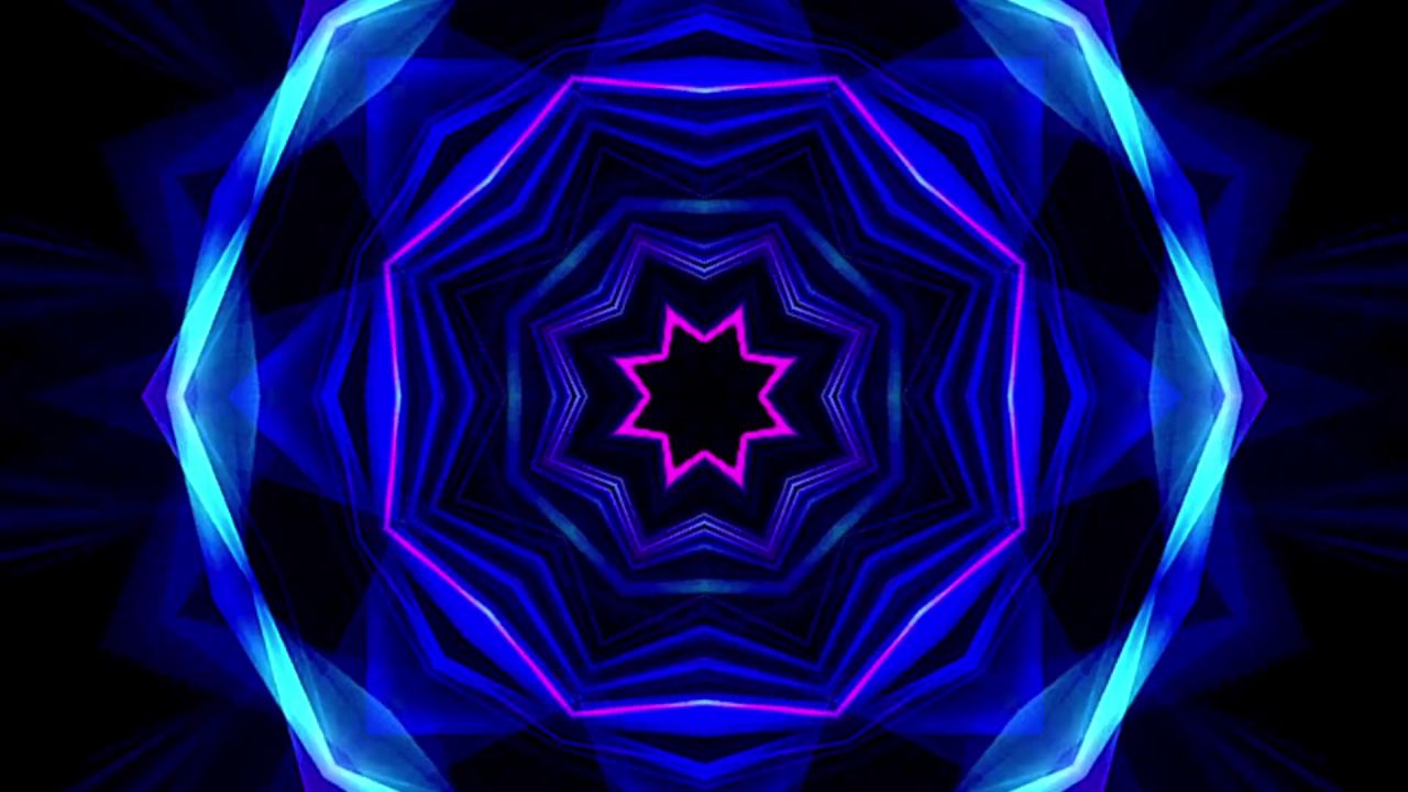 抽象科技粒子舞台背景灯光银河