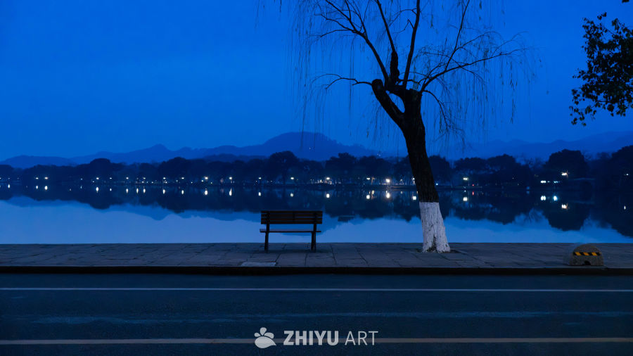 杭州西湖蓝调时刻 2