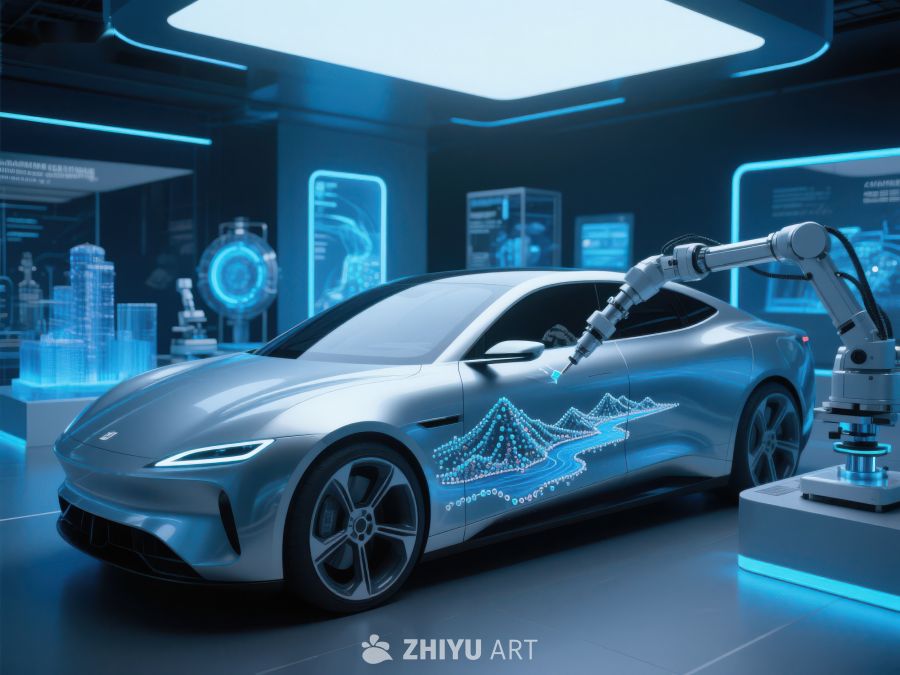 未来汽车智能生产场景 453
