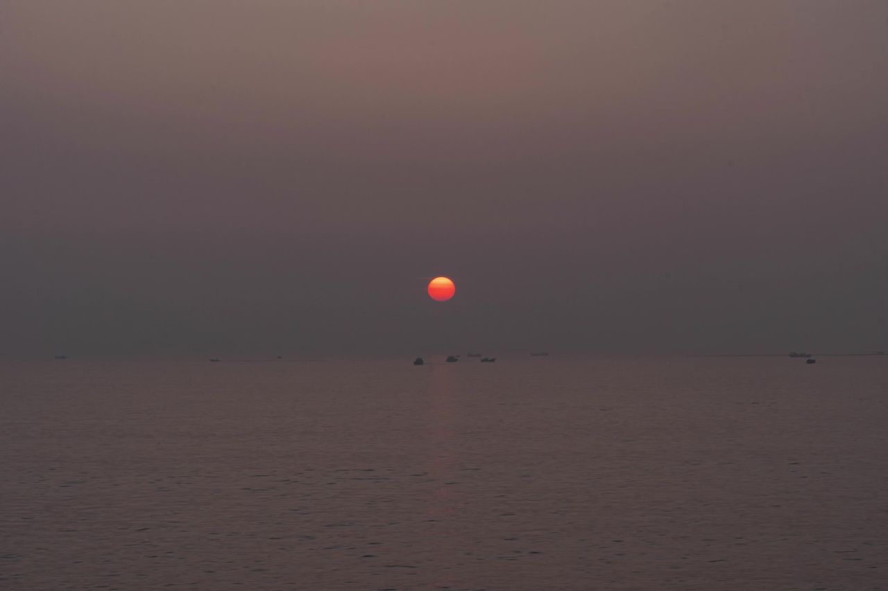 海上日出延时
