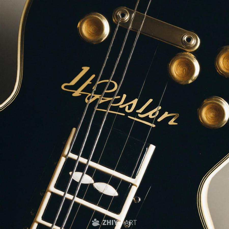 画面显示了一把Gibson Les Paul吉他的