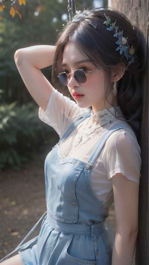 吊带衫女孩