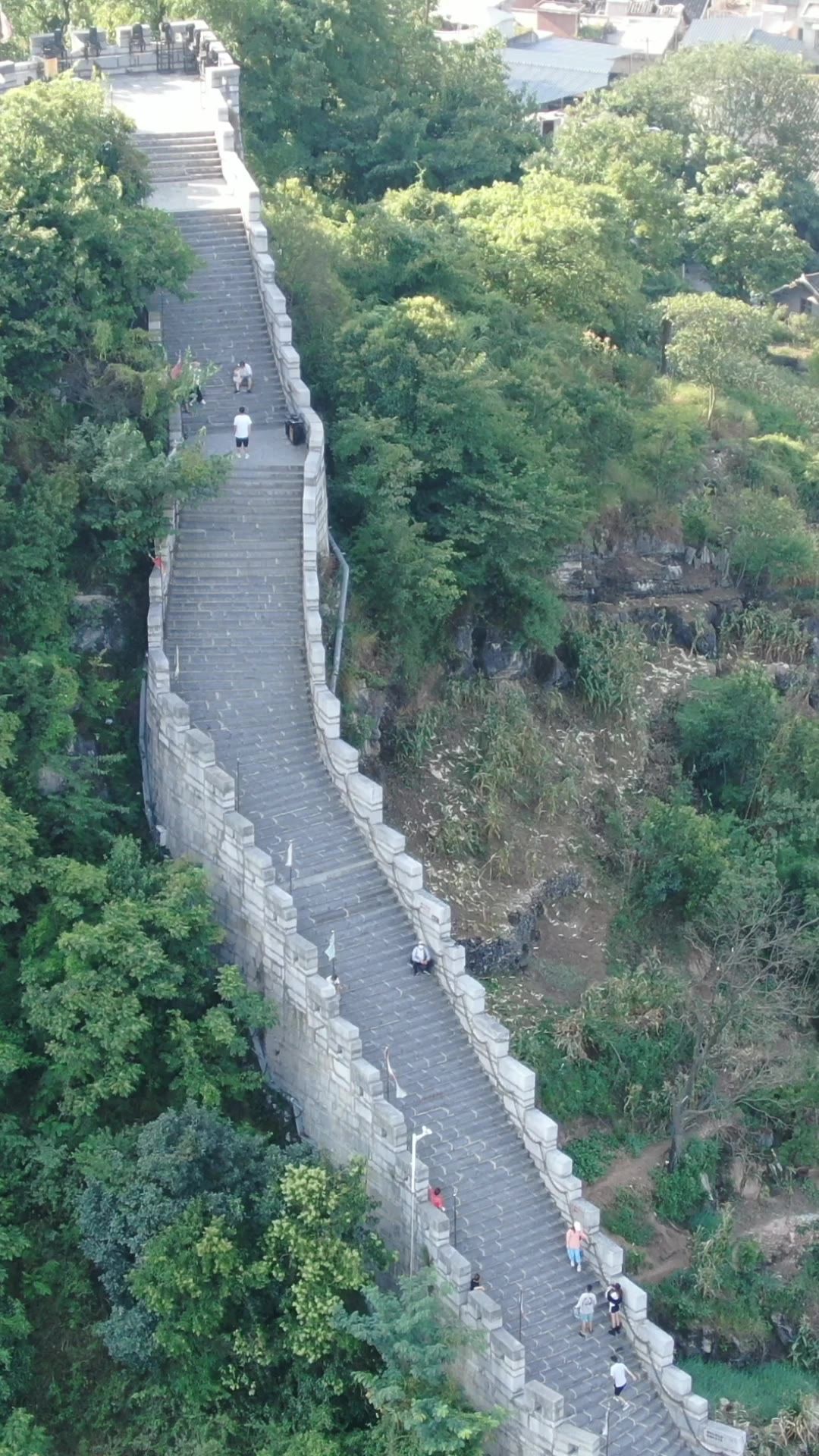 大自然山川河流风光竖屏航拍