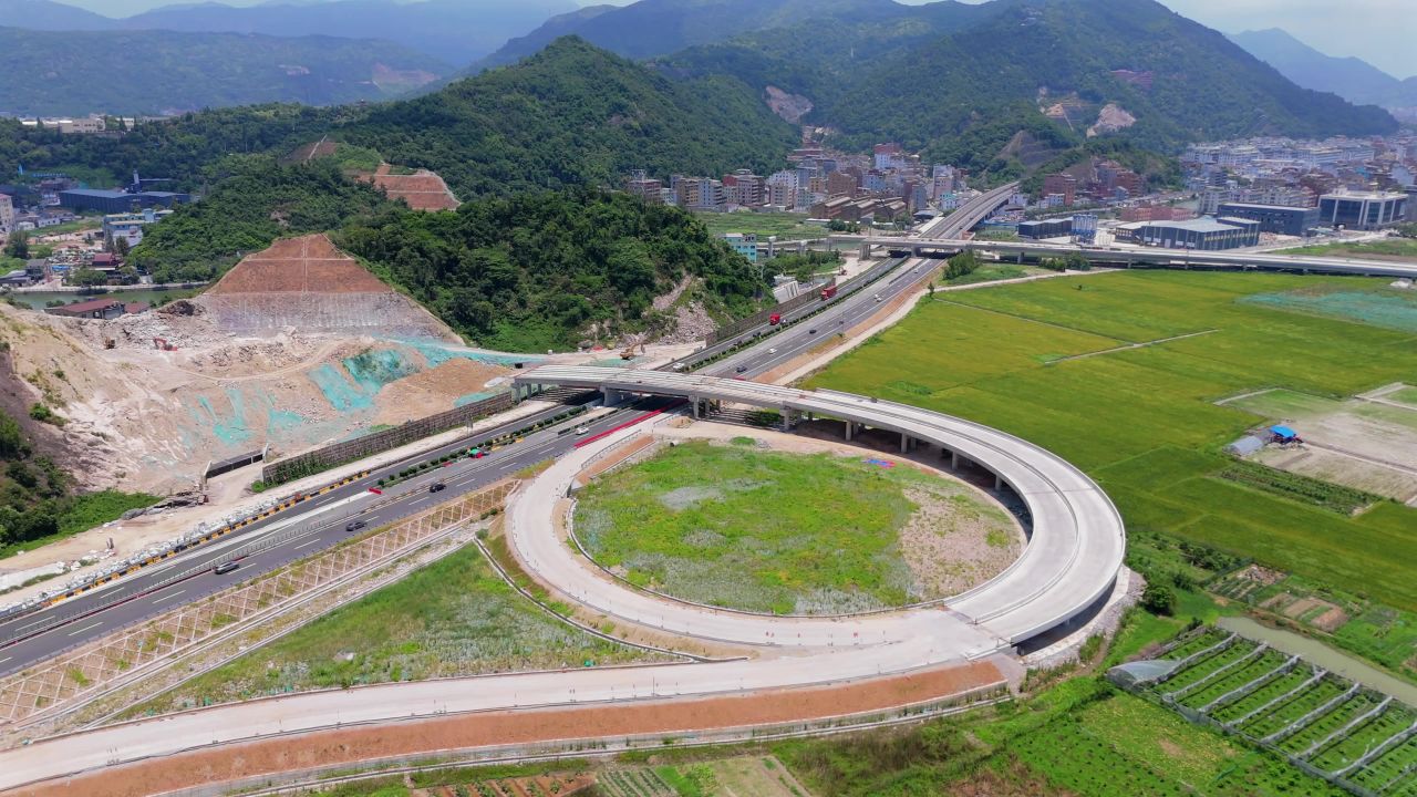 甬台温高速柳市互通建设 9