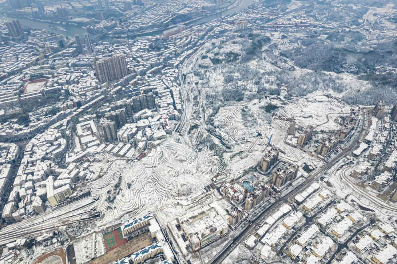 湖南怀化雪景