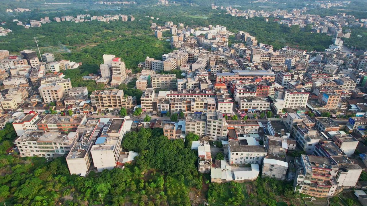 航拍福建新农村景观 5