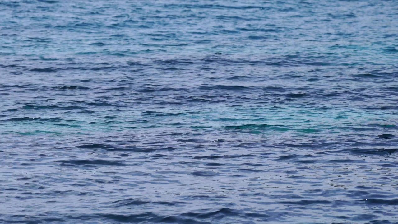 波抽象蓝色水