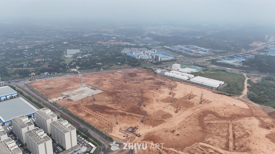 城市化进程中的建设工地