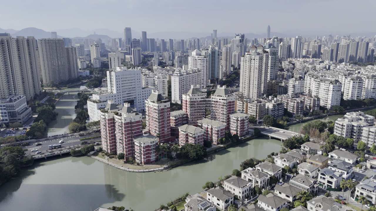 温州新城航拍素材 11