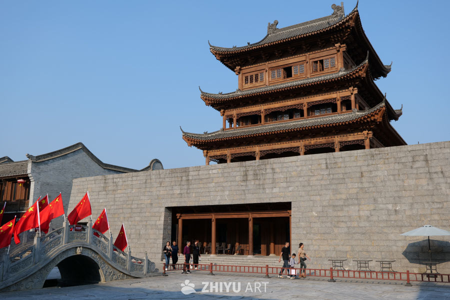 兴汉胜境景区一角 23
