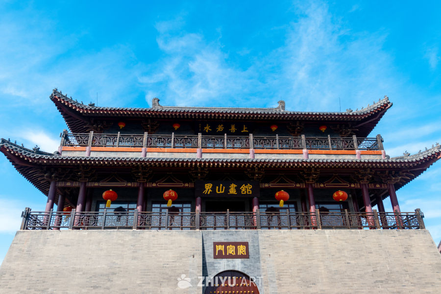 古色古香的中式牌楼