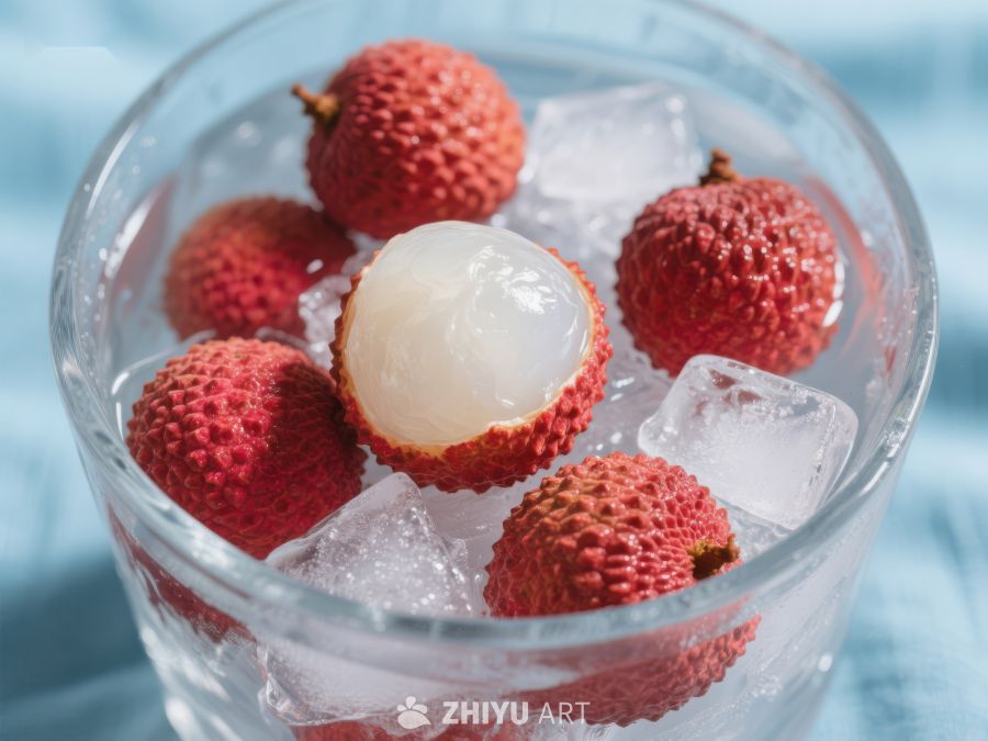 冰镇荔枝清凉解暑 28