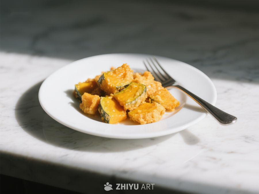 金黄酥脆的南瓜片 366