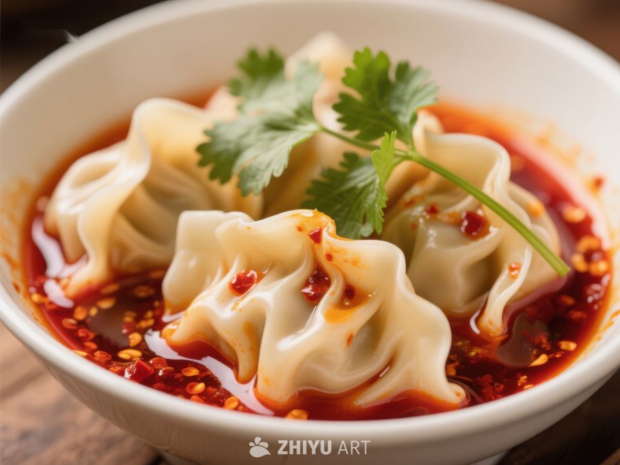 麻辣鲜香的馄饨碗 958