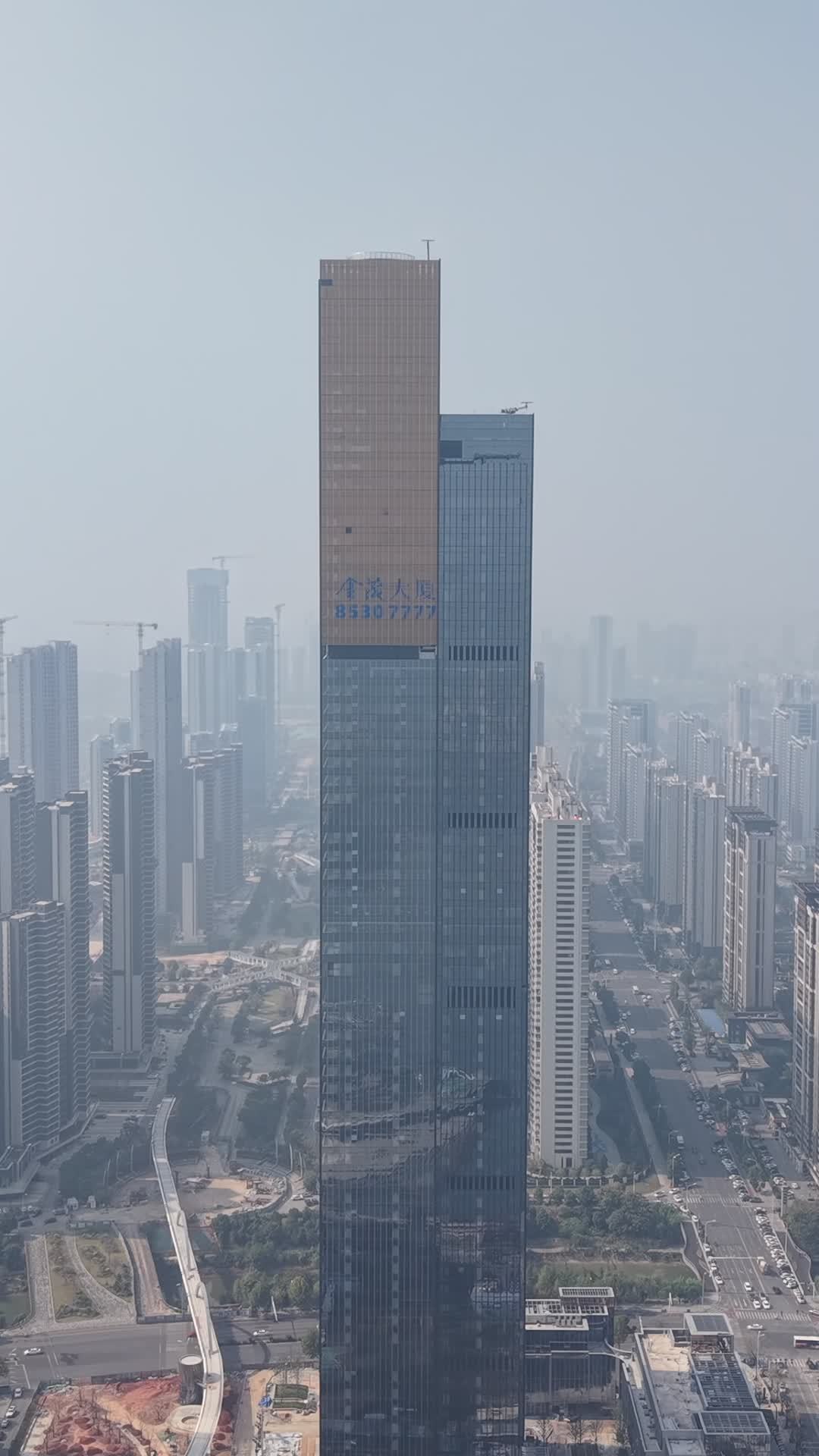 摩天大楼俯瞰
