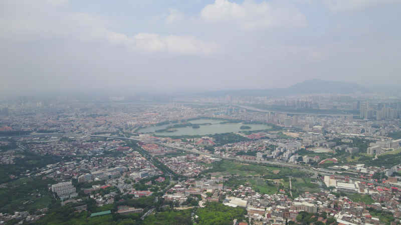  航拍福建泉州城市风光
