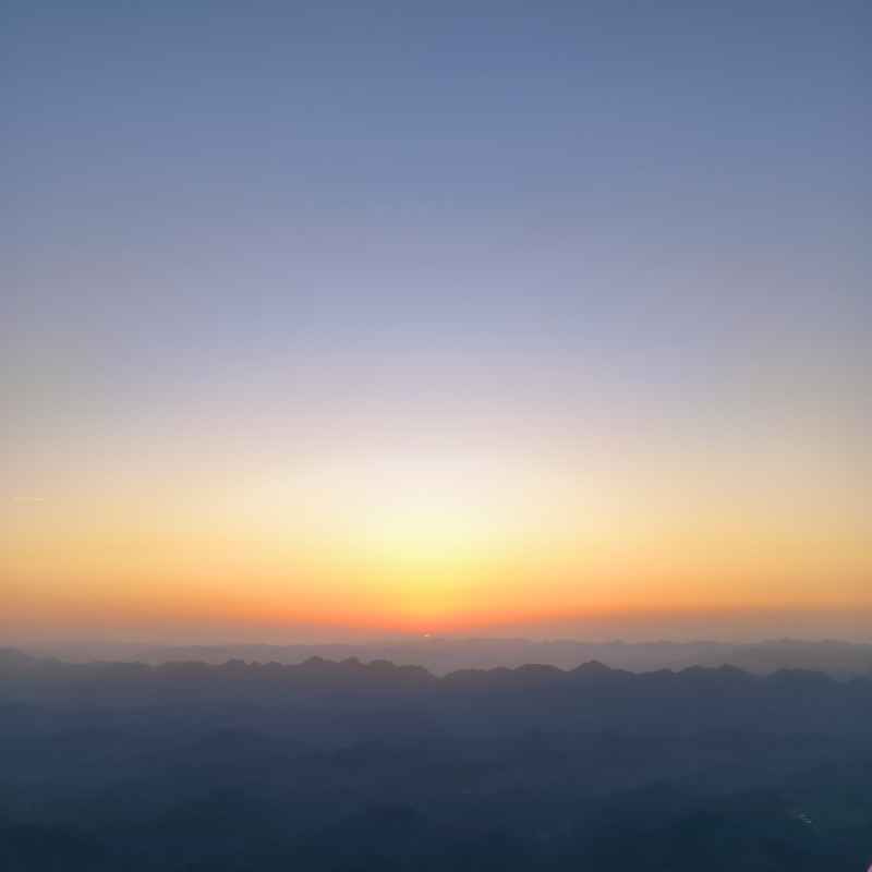 湘西八面山日出