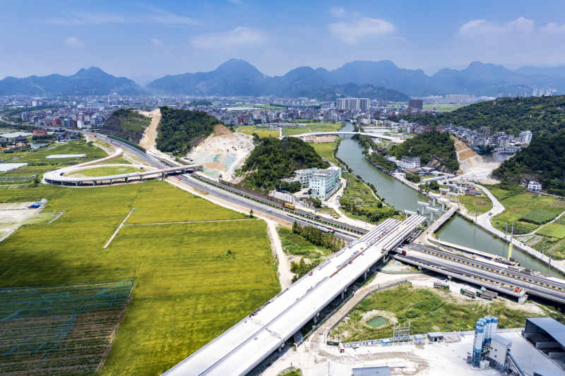 甬台温高速柳市互通建设 3