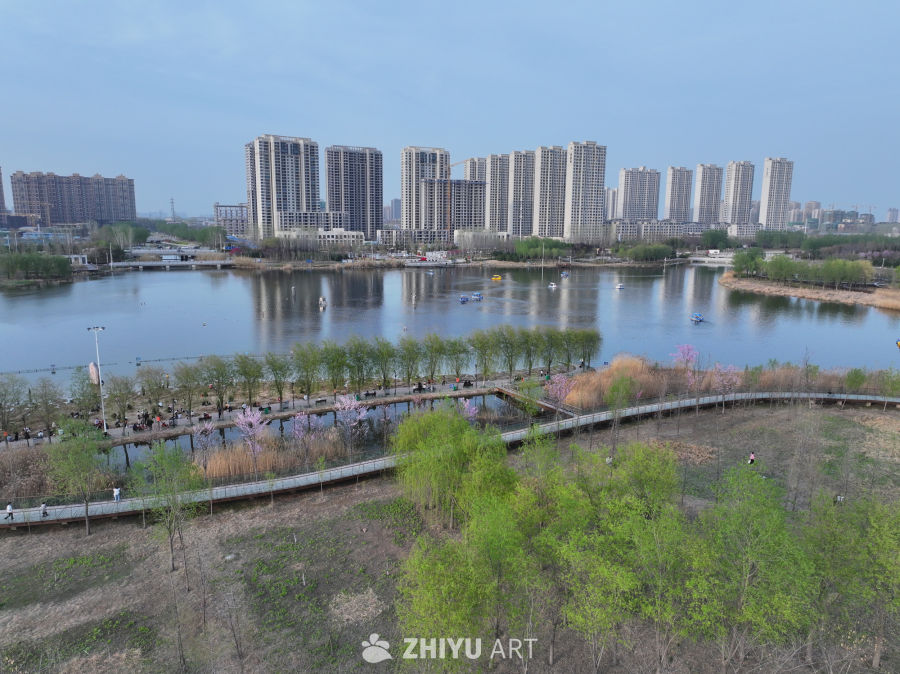 湖畔城市公园