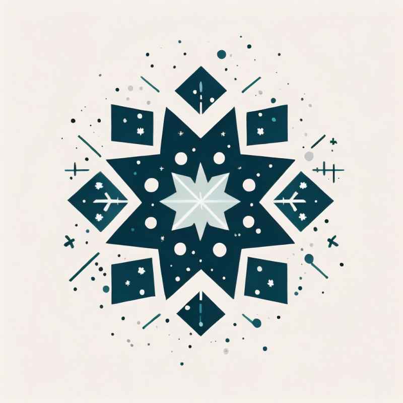 圣诞节雪景雪花 3