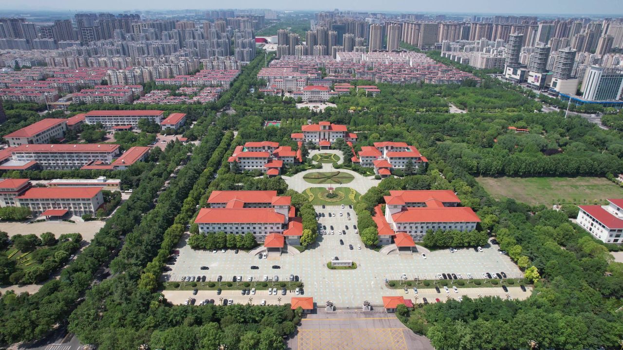 河南许昌市政府航拍