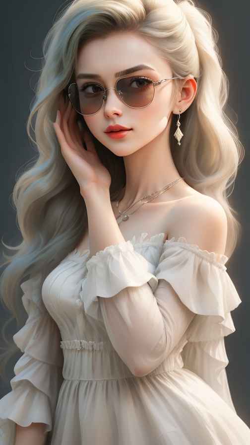 美女身材好看穿什么都好看