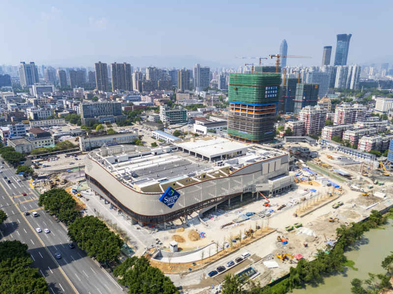 温州山姆会员超市即将完工 6