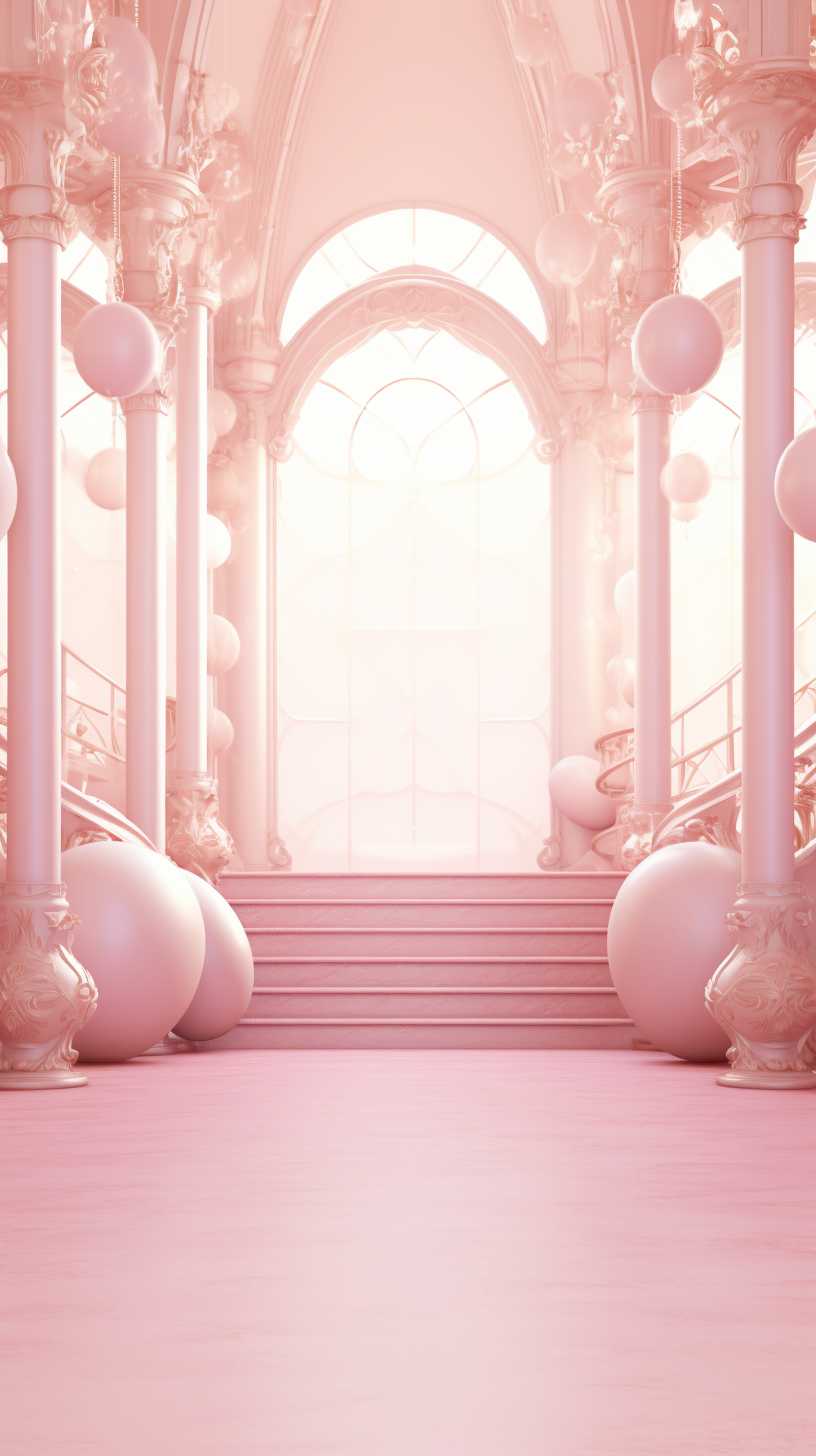 粉色艺术背景