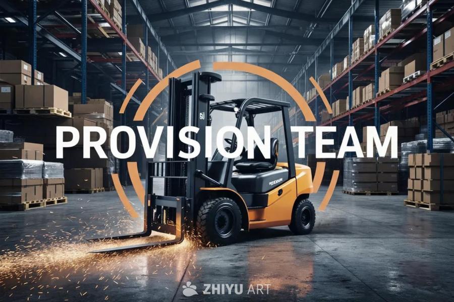 一个包含文字“Provision Team”的lo