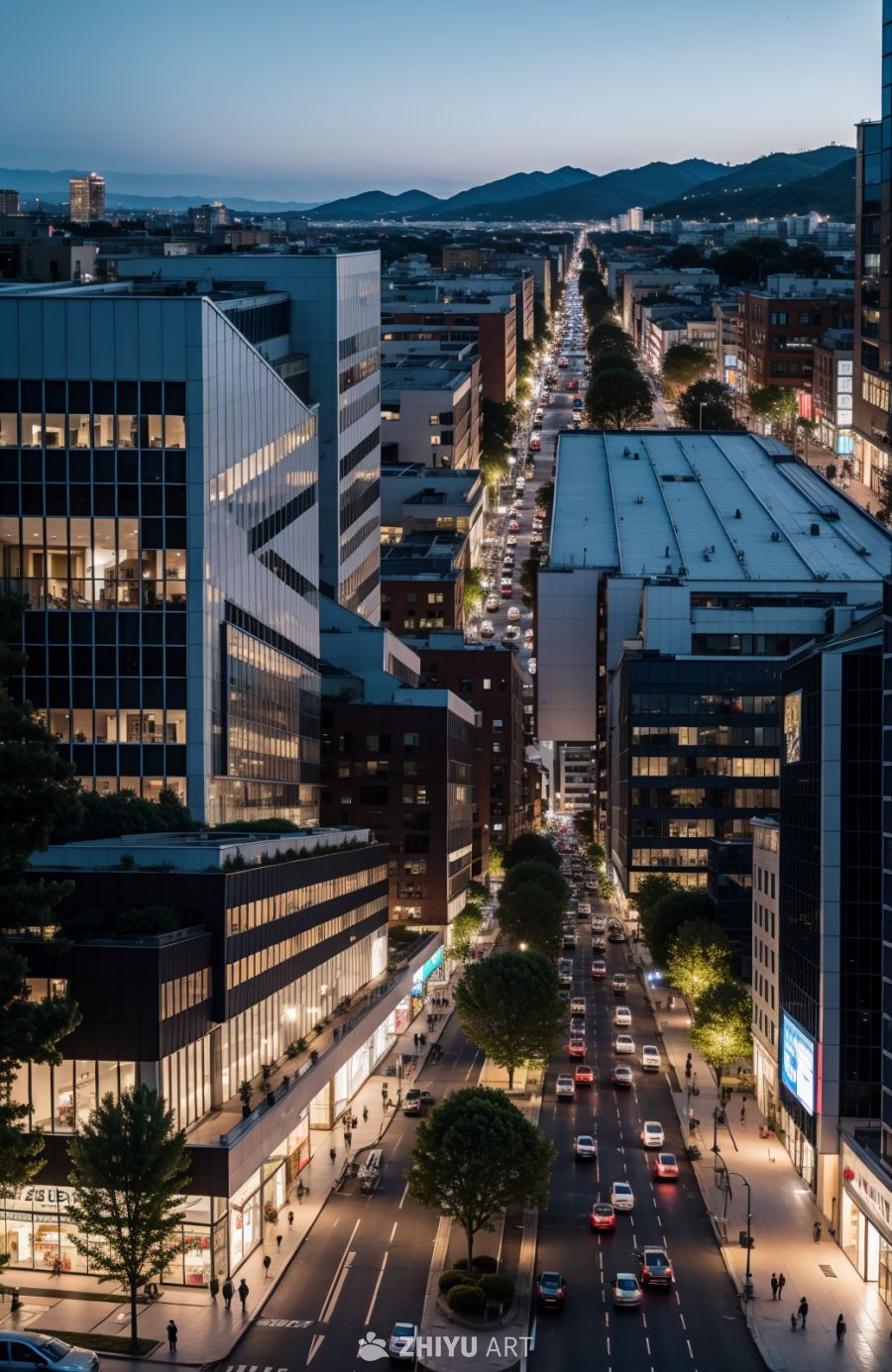 城市 1