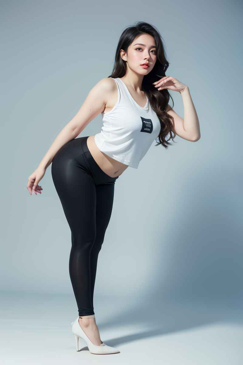 摄影图美女自信特写 46