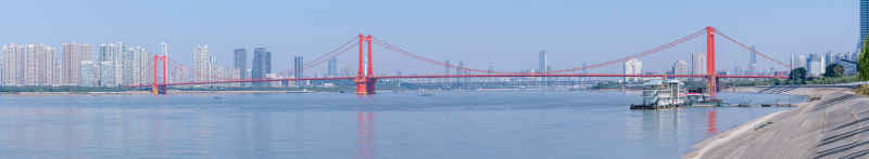 鹦鹉洲长江大桥 全景