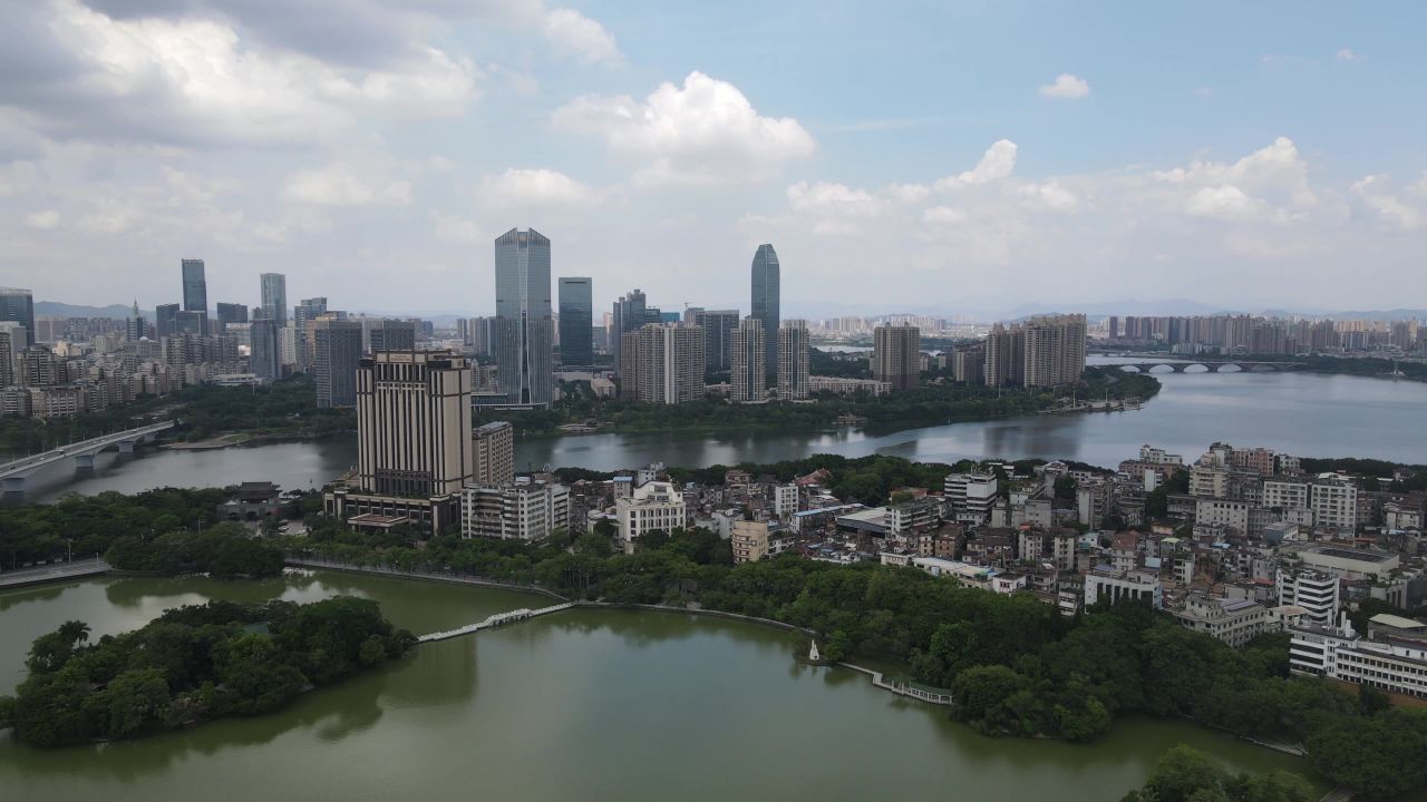惠州西湖航拍