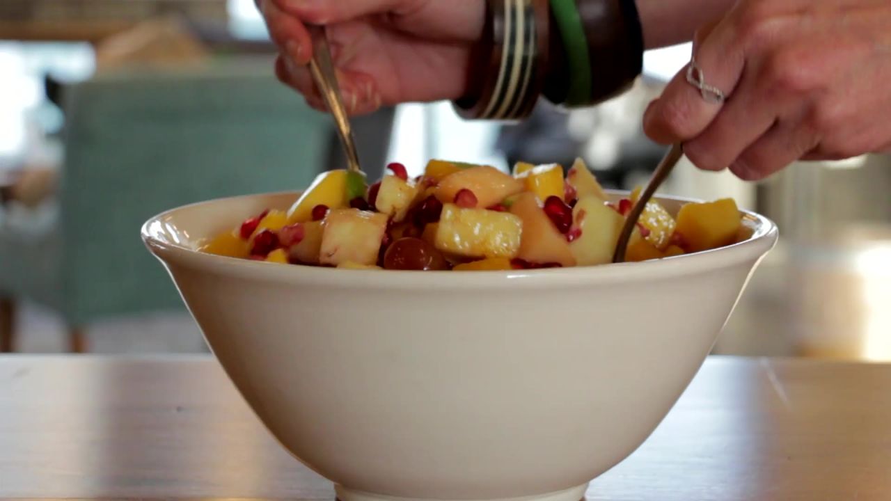 水果沙拉碗水果健康