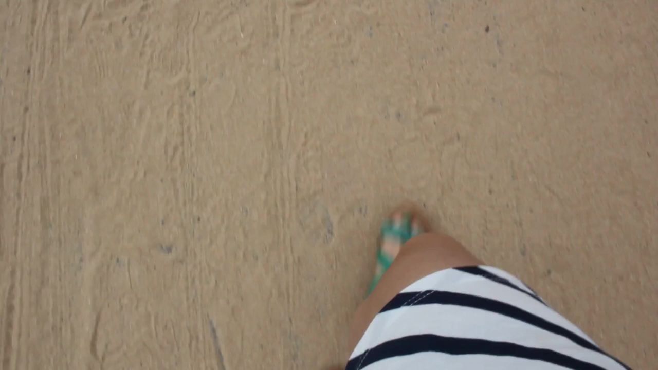 走脚海滩沙