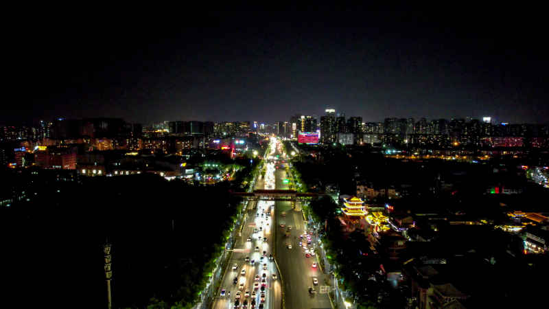 云南昆明城市夜景